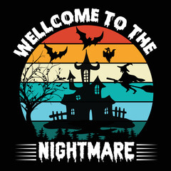 halloween t shirt design vector