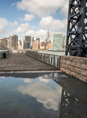 Reflection of the city 