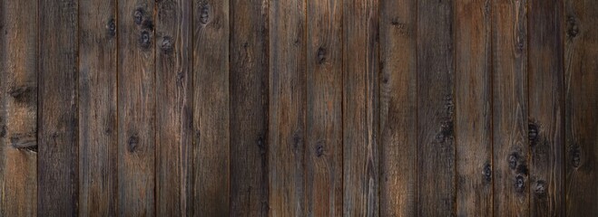 Abstract dark wood background, planks vintage tone