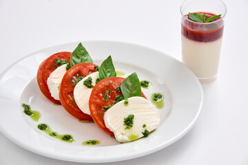 tomato and salad