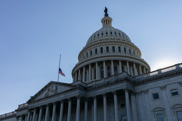 Capital building in Washington DC