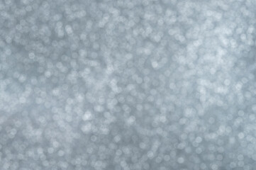 Blurred silver color glitter background