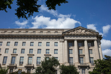 Cityscape of Washington DC downtown