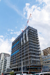 マンション・ビルの建設現場