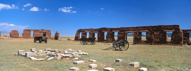 Obraz premium Fort Union Mechanics Corral