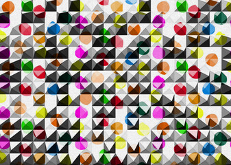 colorful dot ,circle abstract background 