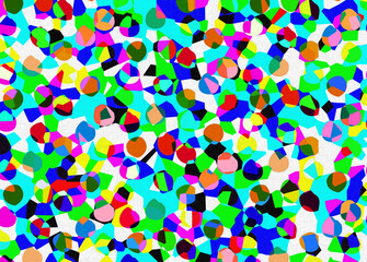 colorful,multicolor dot  ,circle background 