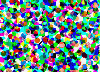 colorful glow dot abstract background 