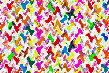 colorful wavy pattern abstract background 