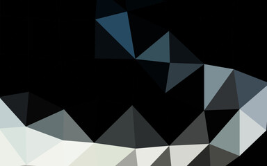Obraz premium Light BLUE vector abstract polygonal layout.
