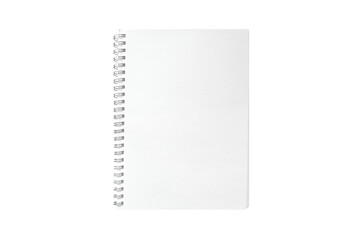 Notebook blank isolated on transparent background - PNG format.