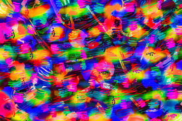 colorful  splashed  background