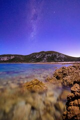 Stars over Rocky Cape