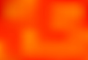 Light Orange vector blurred bright pattern.