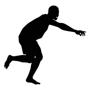 recommend clip art: Zombie silhouette vector, Halloween devil in black and white.