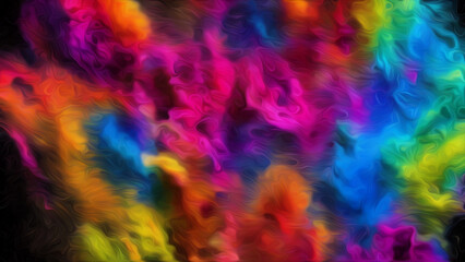 Explosion of color abstract background #14