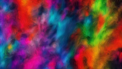 Foto auf Acrylglas Gemixte farben Explosion of color abstract background  25