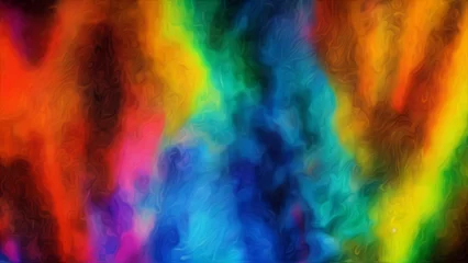 Keuken foto achterwand Mix van kleuren Explosie van kleur abstracte achtergrond  32