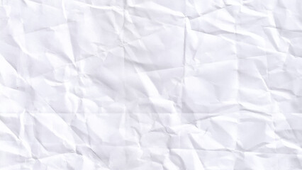 Fototapeta na wymiar White crumpled paper texture background. Closeup crumpled white paper. Abstract white paper texture