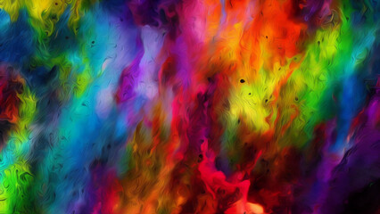 Obraz na płótnie Canvas Explosion of color abstract background #71