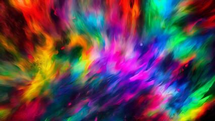 Obraz premium Explosion of color abstract background #78