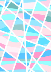 Background images in pink and blue tones interlaced can be used in graphics.
