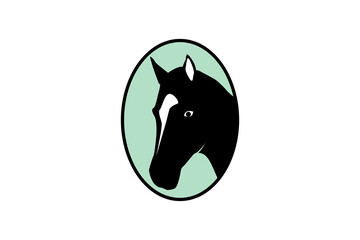 Beauty Horse Ranch Stable Stallion Logo design