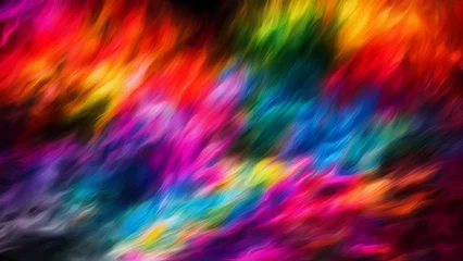 Crédence de cuisine en verre imprimé Mélange de couleurs Explosion of color abstract background  94
