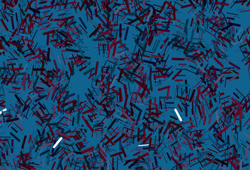 Dark green, yellow vector template with repeated sticks.