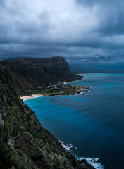 Fototapeta na wymiar Oahu Hawaii Coastline