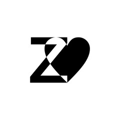 Z vector monogram logo for business and more