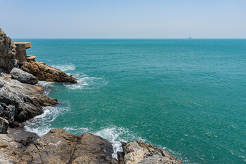 Sunny view of the landscape near Dahan Strongpoint