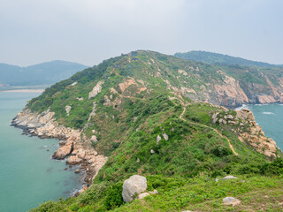 Nature landscape of the Luoshan Nature Trail