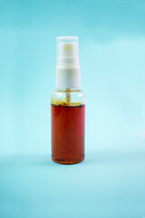 Antiseptic spray as initial treatment for wounds and infection