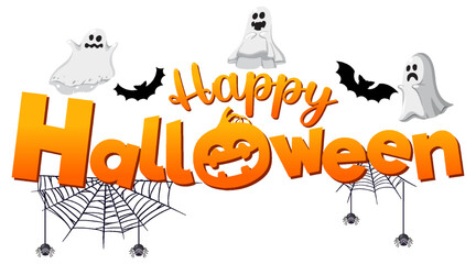 Happy Halloween Font Logo