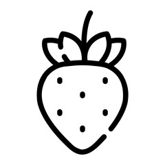 strawberry line icon