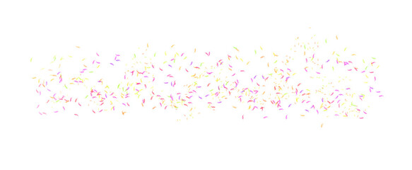 Memphis round confetti festive background in cyan blue, pink and yellow. Childish pattern And Bokeh confetti circles decoration holiday background.