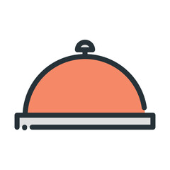 Obraz premium kitchen utensil icon on white background