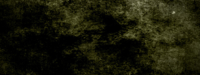 Dark Green Distressed Texture for your design. Dark abstract dark yellow concrete paper texture background banner pattern. Backdrop gray grunge background with space for text or image. 