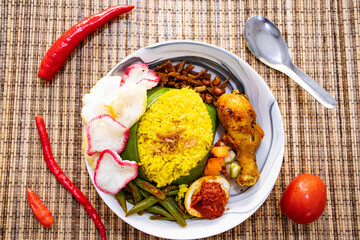 rice with vegetables and meat