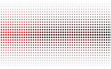 Light Red vector backdrop with dots.