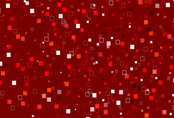 Light Red vector layout with rectangles, squares.