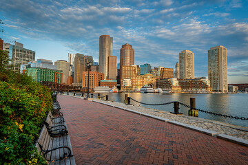 The historical landmarks and sites of Boston, Massachusetts.