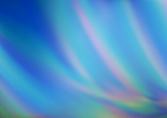Light BLUE vector blurred shine abstract background.