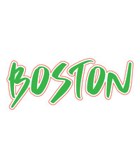 Boston t shirt design