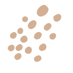 Hand drawn Abstract Dot Shape