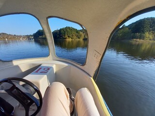 Naklejka premium ボート