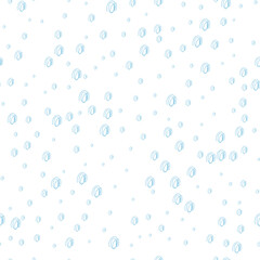 Fototapeta na wymiar seamless pattern background with bubbles
