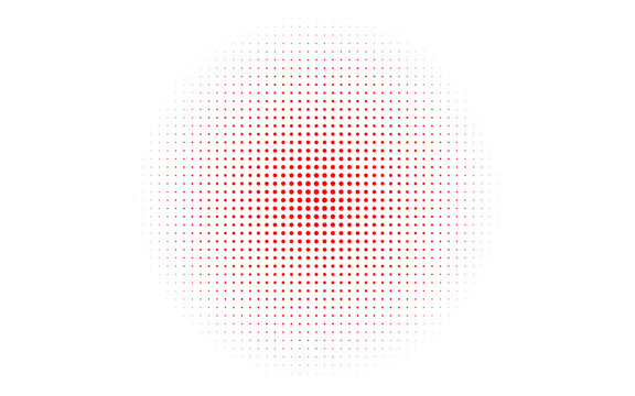 Light Red vector pattern with spheres.
