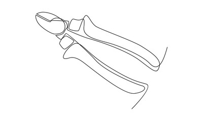 continuous line of cutting plier